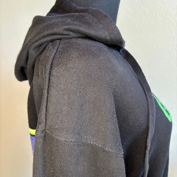 Goosebumps Horrorland Black Hoodie, Halloween 90's R.L. Stine Nostalgia Small - Picture 10 of 13